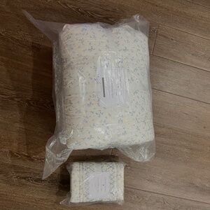 LoveShackFancy Prairie Wildflower Quilt + Sham Blue/Pottery Barn Twin/Twin XL